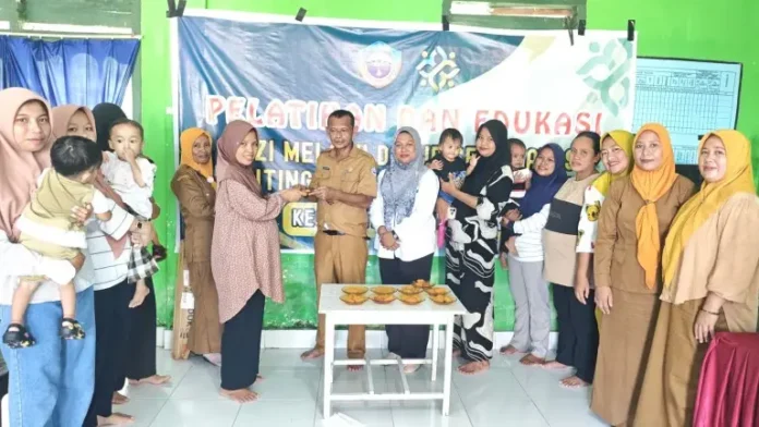 sosialisasi dan edukasi pemanfaatan bahan pangan lokal untuk pemenuhan gizi dan mencegah stunting.